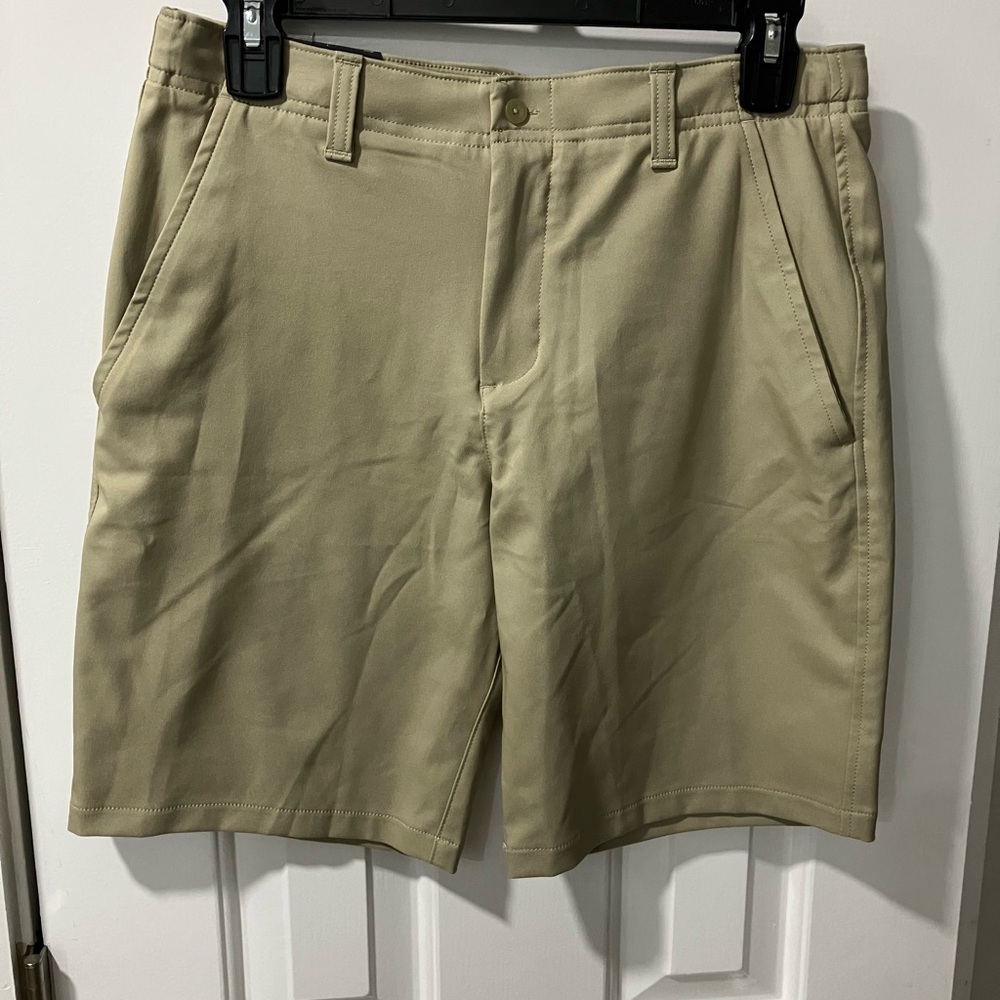 Under Armour Boys Khaki Shorts